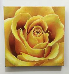 Drawing A Yellow Rose Rose Acrylic Painting Google Search Roses Pinterest Painting