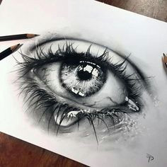 Drawing An Eye Crying Crying Eye Sketch Drawing Pinterest Drawings Eye Sketch and