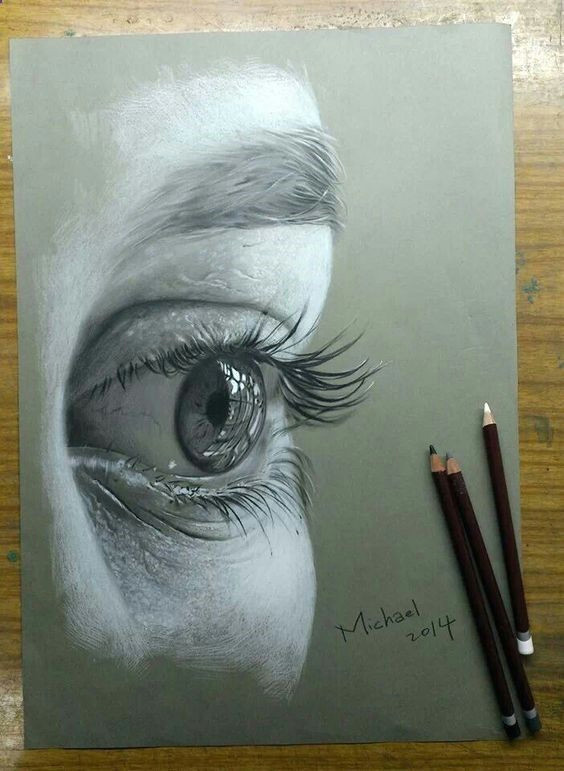 Drawing An Eye In Pastel Pencil Portrait Mastery Eye Drawing Discover the Secrets Of