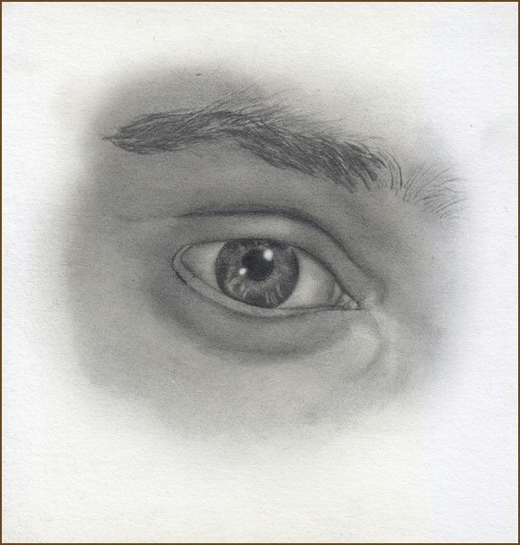 Drawing An Eye In Pencil Male Eye Pencil Drawing Tutorial Step 11 Drawing Painting In