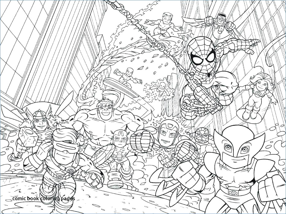 Drawing An Eye Pdf Spiderman Da Colorare Pdf Singolo Marvel Coloring Book Awesome Ic