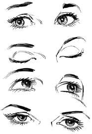 Drawing An Eye with Makeup Closed Eyes Drawing Google Search Don T Look Back You Re Not