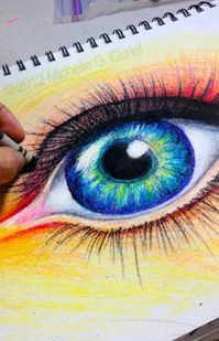 Drawing An Eye with Oil Pastels 500 Best Crayon Oil Pastels Images Pastel Drawing Oil Pastel