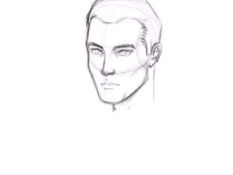 Drawing An Old Eye How to Draw A Male Face Youtube