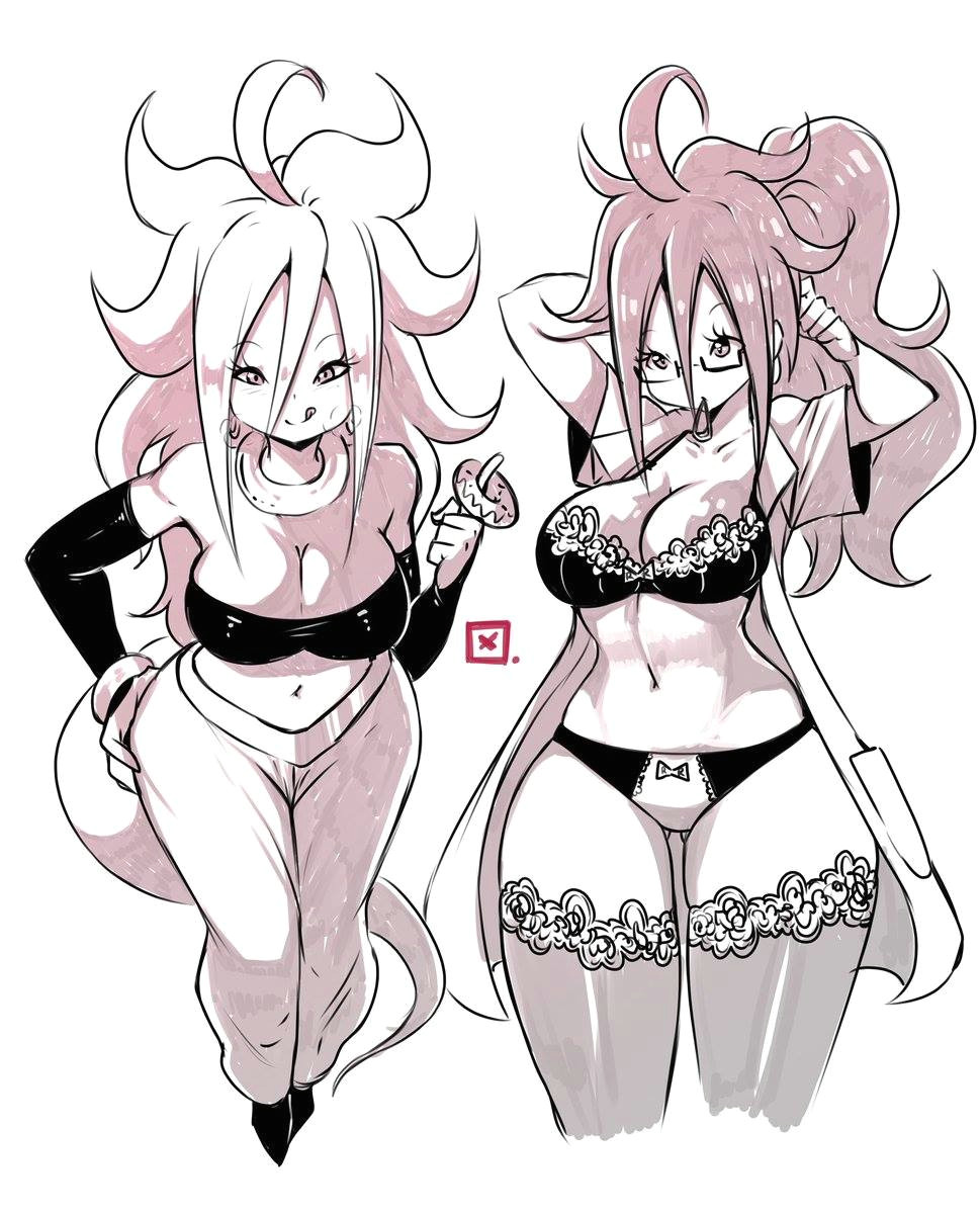 Drawing Anime 18 android 21 Majin android 21 android 21 Majin Dragon Ball