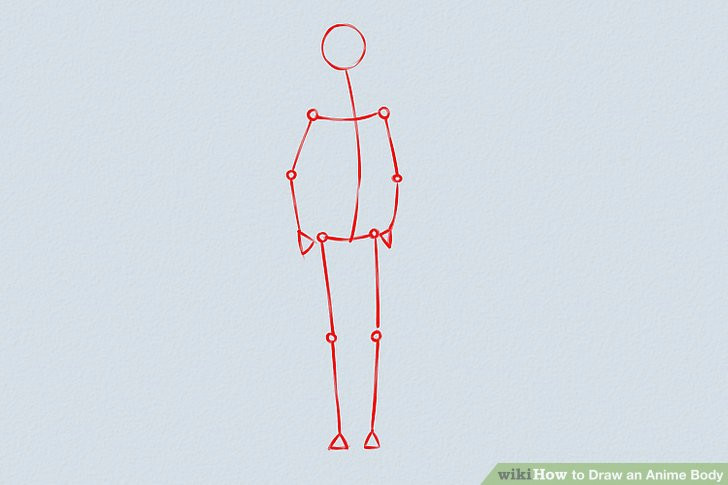 Drawing Anime Body Step by Step 5 Ways to Draw An Anime Body Wikihow