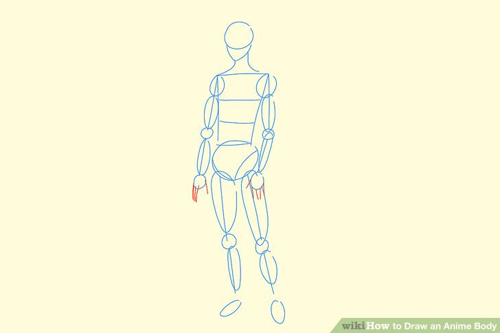 Drawing Anime Body Step by Step 5 Ways to Draw An Anime Body Wikihow