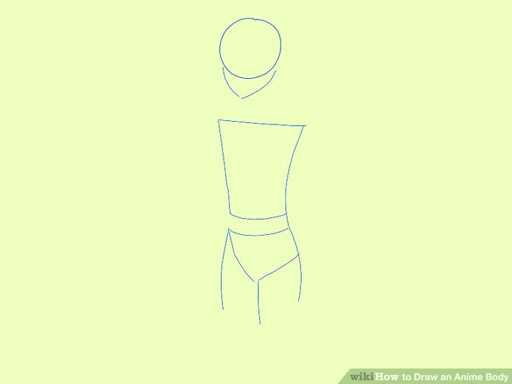 Drawing Anime Boy Body 5 Ways to Draw An Anime Body Wikihow