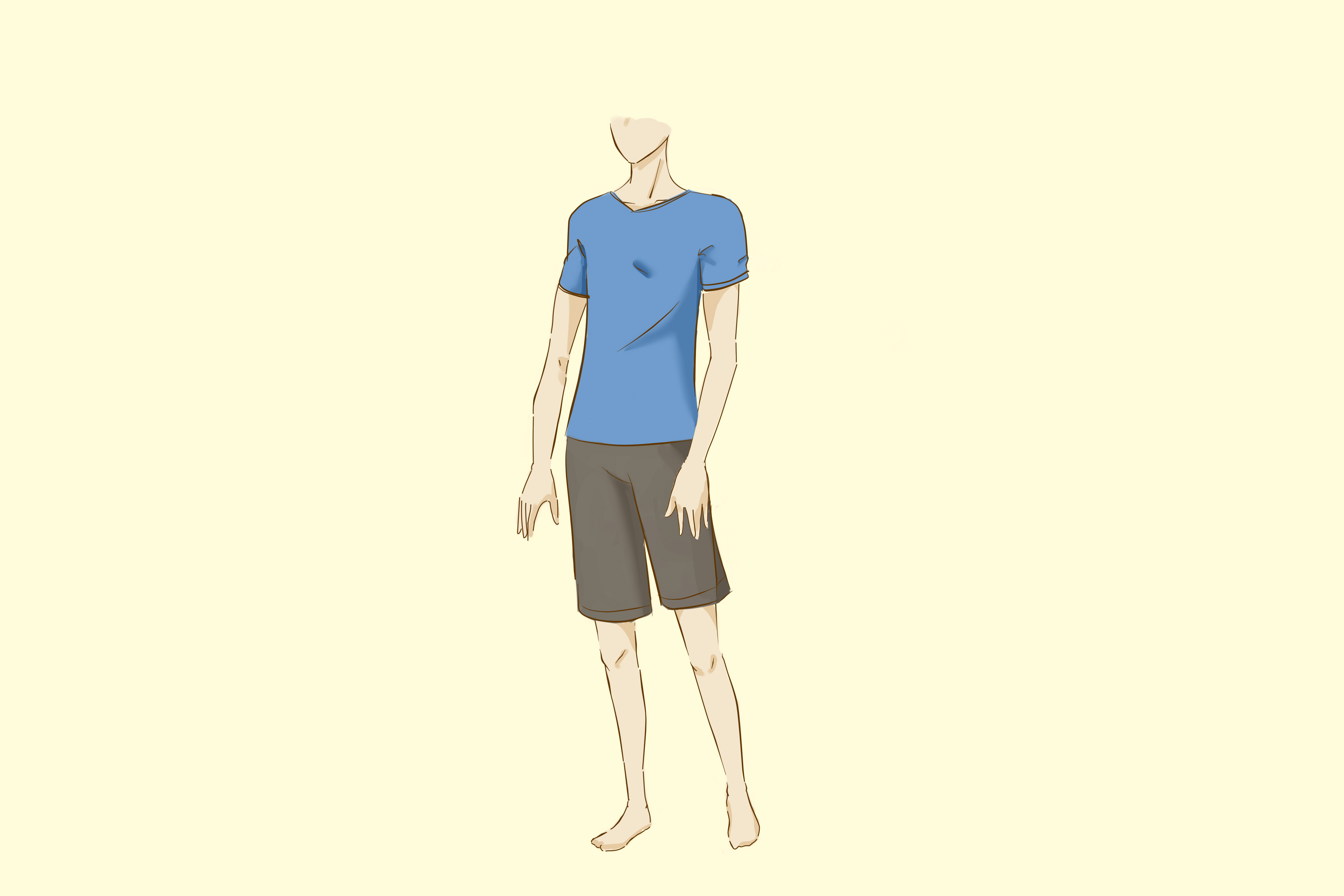 Drawing Anime Boy Body 5 Ways to Draw An Anime Body Wikihow