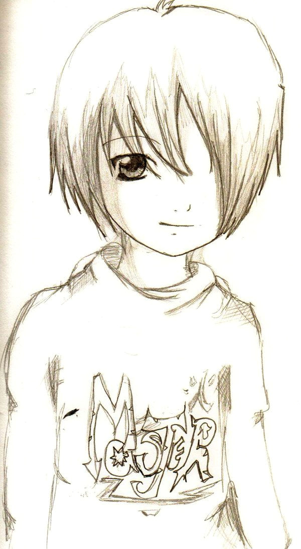 Drawing Anime Boy Eyes Anime Boy by Woodsofdarkness Deviantart Com On Deviantart Otaku