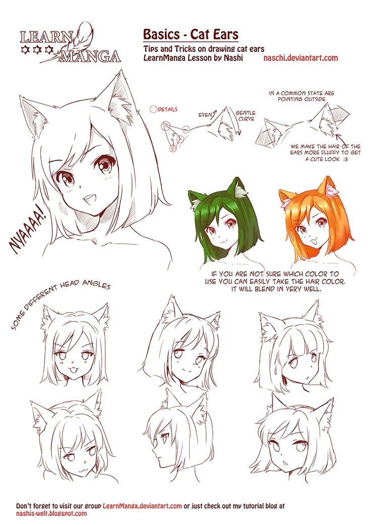 Drawing Anime Cat Ears sooooo Schon Charakter Design In 2019 Pinterest Drawings