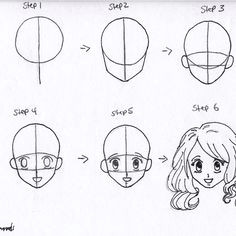 Drawing Anime Characters Easy 61 Best How to Draw Anime Faces Images Drawings How to Draw Anime