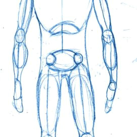 Drawing Anime Characters Full Body How to Draw A Basic Manga Character Body Proportions