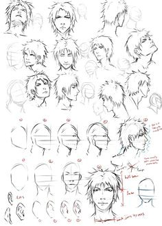 Drawing Anime Different Angles 503 Best Drawing Design Reference Anime Manga Characters Images