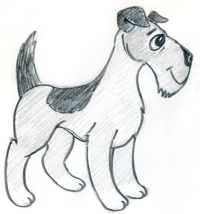 Drawing Anime Dogs How to Draw Cartoon Dog Easily and Effortlessly