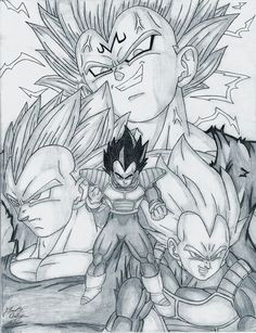 Drawing Anime Dragon Ball Z 36 Best Drawings Images Dragon Ball Z Dragon Dall Z Dragonball Z