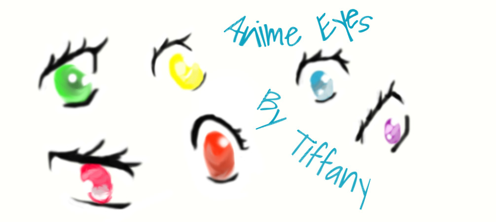 Drawing Anime Eyes Deviantart Anime Eyes by Me by Tiffanysenpai On Deviantart