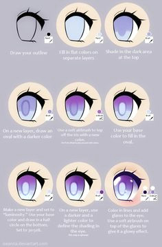 Drawing Anime Eyes Digitally Die 480 Besten Bilder Von Anime Eyes Tutorial In 2019 Drawing