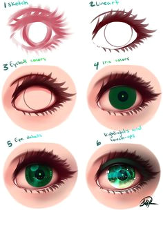 Drawing Anime Eyes for Beginners 442 Best Eyes Expressions Images Drawing Tutorials Drawing
