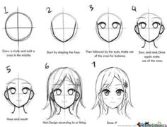 Drawing Anime Face Step by Step 61 Best How to Draw Anime Faces Images Drawings How to Draw Anime