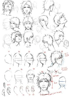 Drawing Anime Faces From Different Angles 61 Best How to Draw Anime Faces Images Drawings How to Draw Anime