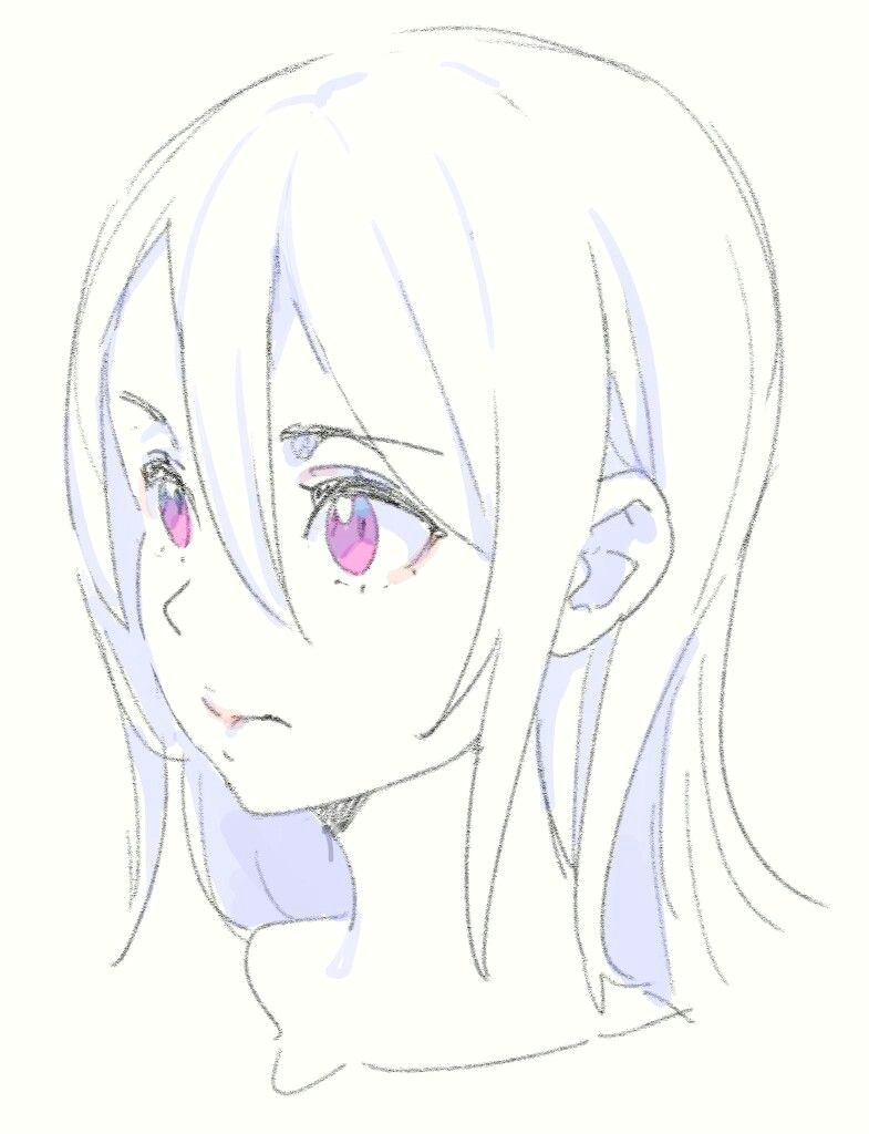 Drawing Anime Female Face Pin by Miyuki Phantomhive On Beauty Of Manga Pinterest Drawings