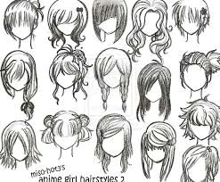Drawing Anime for Beginners Step by Step How to Draw Anime Hair Step by Step for Beginners Google Search