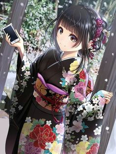 Drawing Anime Girl Kimono 47 Best Kimono Images Anime Girls Anime Art Drawings