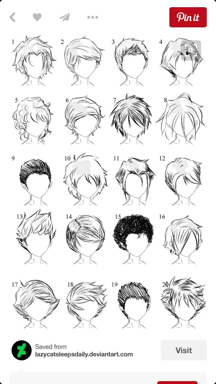 Drawing Anime Hair Male Pin Od Blackunicorn609 Na Anime Pinterest Drawings Art Drawings