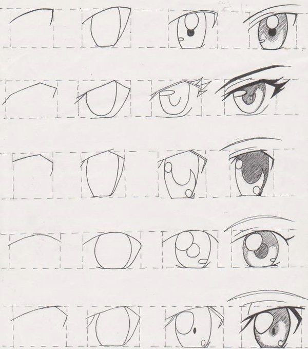 Drawing Anime Instructions Manga Tutorial Female Eyes 01 by Futagofude 2insroid Deviantart Com