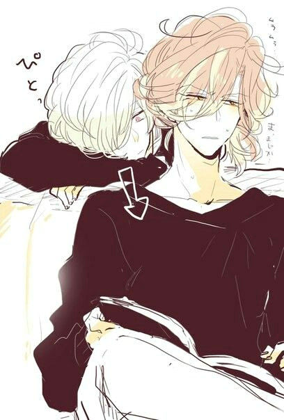 Drawing Anime Lovers Diabolik Lovers More Blood Yuma and Subaru Anime Game Otome