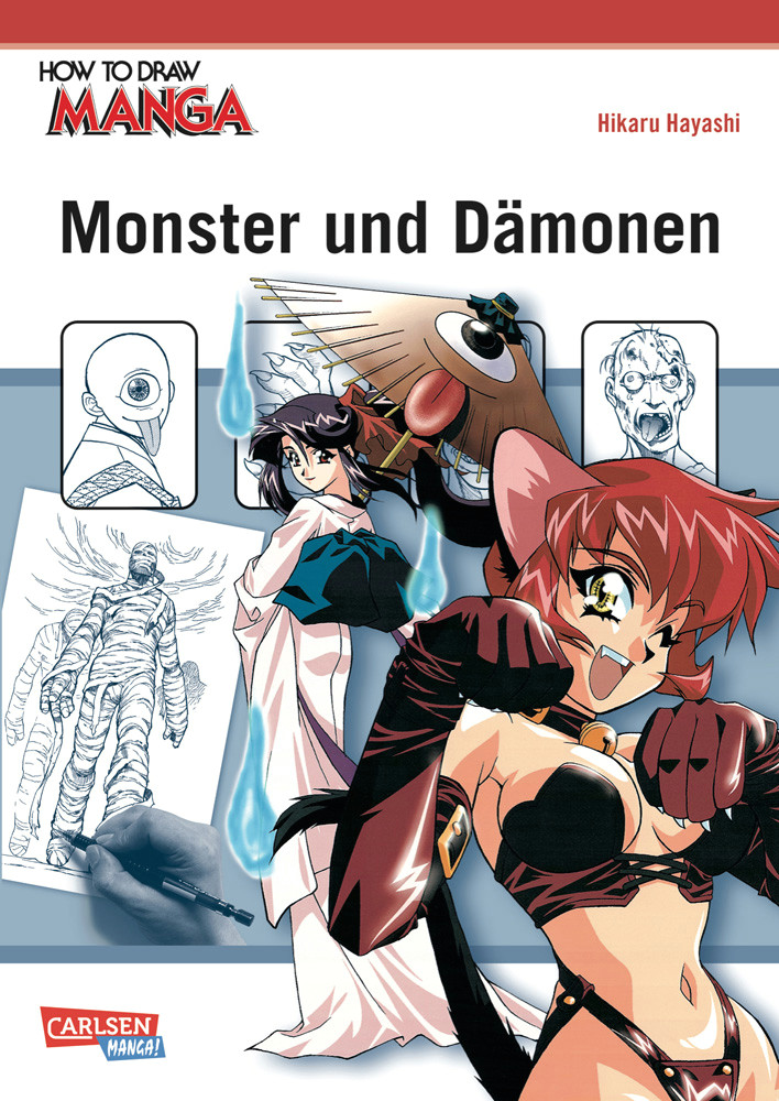 Drawing Anime Monsters How to Draw Manga Monster Und Damonen Hikaru Hayashi Modern