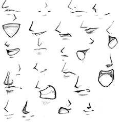 Drawing Anime Noses 309 Best Anime Images Anime Art Character Design Manga Drawing