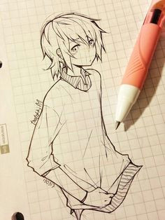 Drawing Anime On Paper 1362 Best Anime Drawings Images In 2019 Drawings Art Drawings
