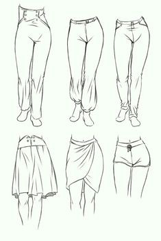 Drawing Anime Pants 306 Best Anime Drawing Images Character Design Manga Clothes