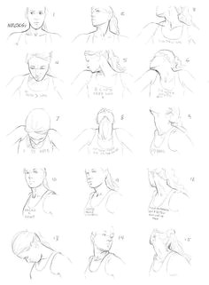 Drawing Anime Shoulders 88 Best Character Anatomy Neck Images Drawing Tips Drawing