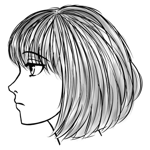 Drawing Anime Side Face How to Draw the Side Of A Face In Manga Style Manga Tuts