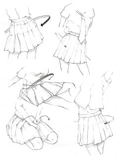 Drawing Anime Skirts 345 Best How to Draw Clothes Images Drawing Clothes Drawings