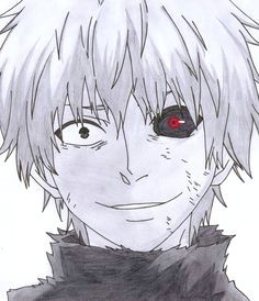 Drawing Anime tokyo Ghoul How to Draw Kaneki Ken From tokyo Ghoul Step by Step Diy Drawing