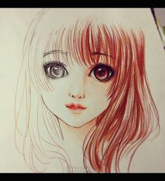 Drawing Anime Using Watercolor Pencils 121 Best Anime Drawing Images How to Draw Manga Manga Drawing