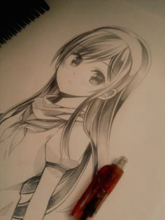 Drawing Anime Using Watercolor Pencils 42 Best Manga Pencil Drawings Images Anime Art Manga Drawing