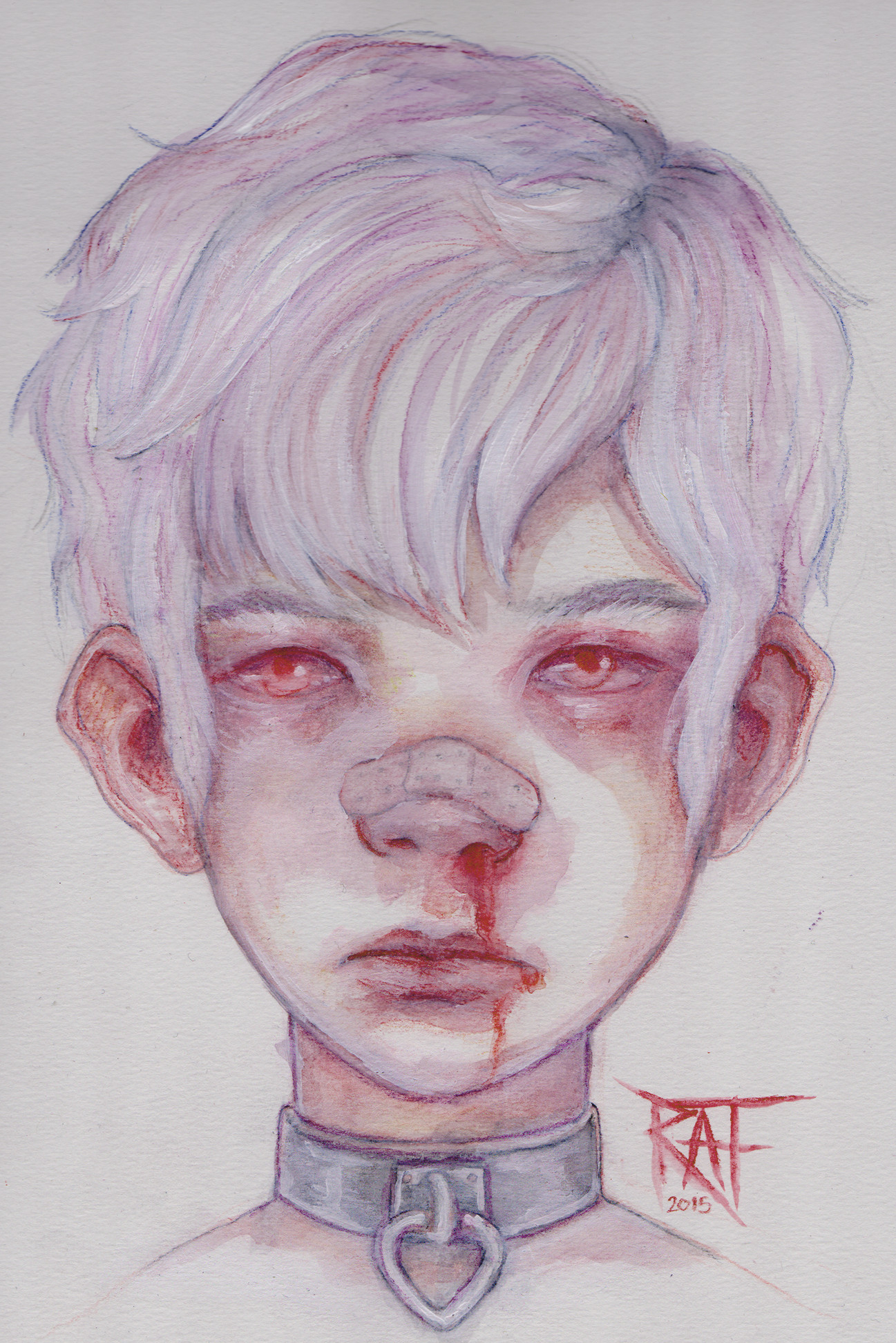 Drawing Anime Using Watercolor Pencils Opalite by Ratskeleton Deviantart Com On Deviantart Aesthetic