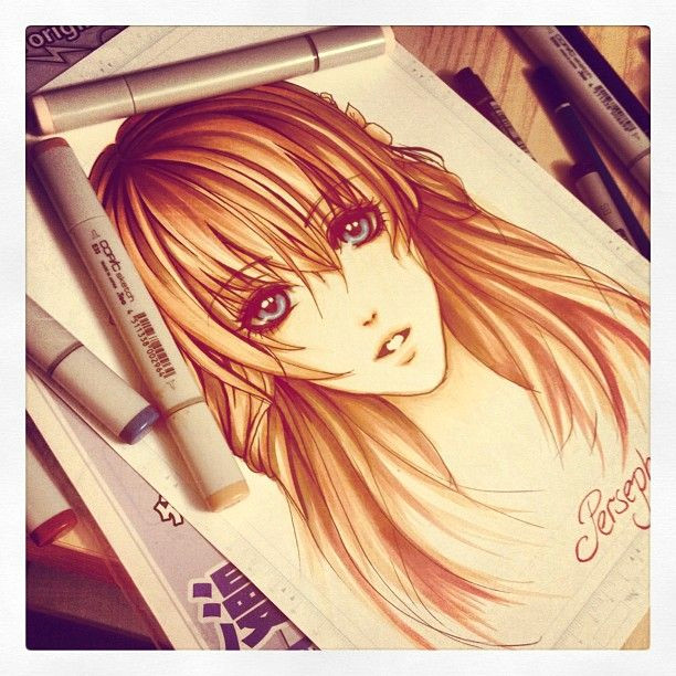 Drawing Anime with Copic Markers I Wish More Artist Were Aware Of Copic Markers they Re Amazing