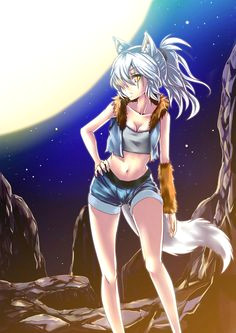 Drawing Anime Wolf Girl 121 Best Anime Wolf Images Animal Drawings Drawings Anime Animals