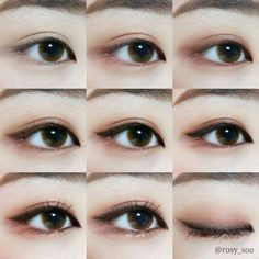 Drawing asian Eyes Tutorial 447 Best asian Eye Makeup Images asian Makeup Beauty Makeup