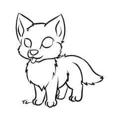 Drawing Baby Wolves Anime Wolf Pup Drawings Lots Of Sketches Here Cool Art Styles