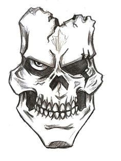Drawing Badass Skull 41 Best Skull Drawings Images Drawings Skulls Paintings