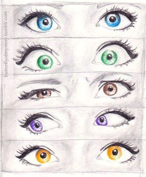 Drawing Beautiful Eyes Step by Step Characterization Maria Teresa Step 2 Maria Teresa Starts to See