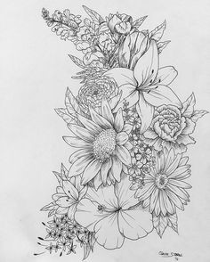 Drawing Big Flowers 3278 Best Art Drawing Flowers Images In 2019 Colouring Pencils