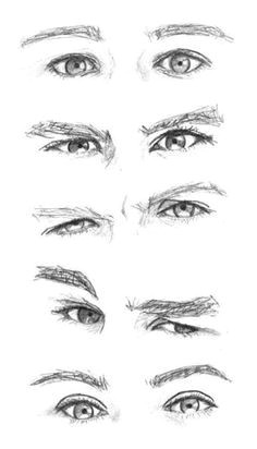 Drawing Brown Eyes Closed Eyes Drawing Google Search Don T Look Back You Re Not